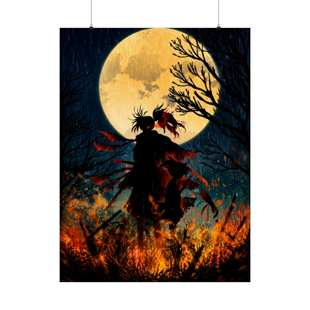 Dororo and Hyakkimaru Scroll Wall Poster - alternate angle 4, merchandise