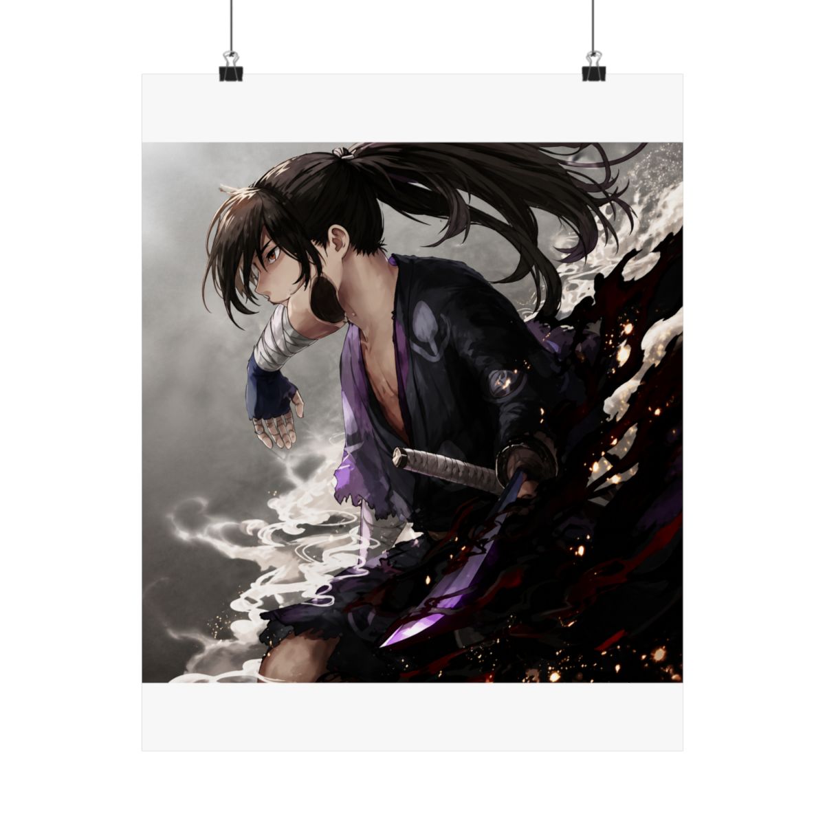 Dororo Hyakkimaru Anime Wall Poster - alternate angle 2, merchandise